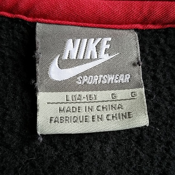 Y2K Nike Sportswear Full Zip Embroidered Hoodie - Picture 4 of 7
